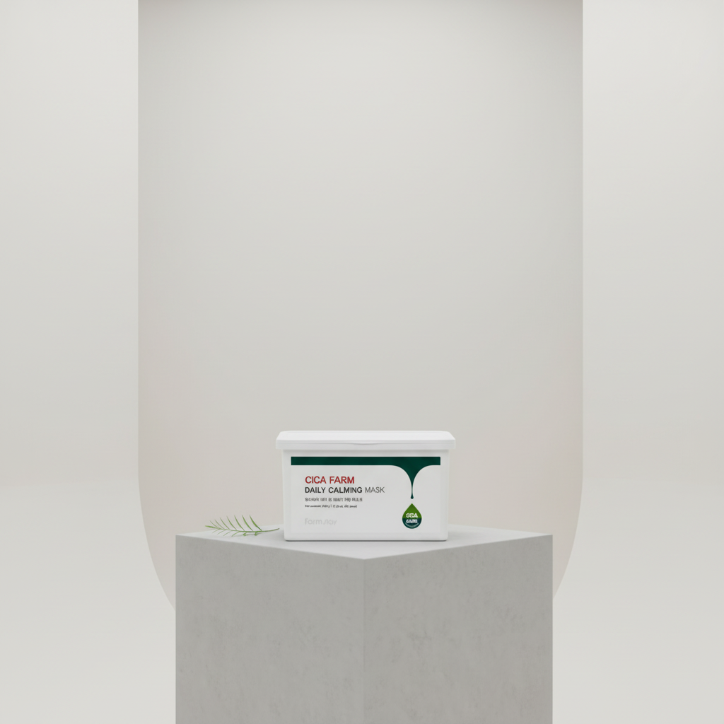 Farm Stay - Cica Farm Daily Calming Mask - Výhodné balení plátýnkových, zklidňujících masek s centellou - 30 ks/350 g