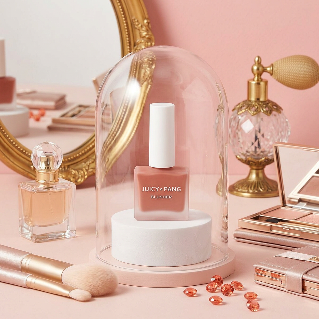 A'PIEU - Juicy-Pang Water Blusher - BE01 Fig - Tekutá tvářenka - 9 g