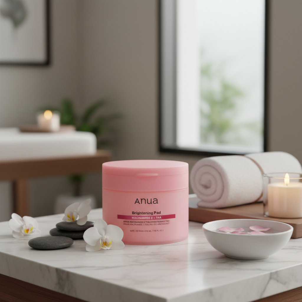 ANUA - Niacinamide 5 TXA Brightening Pad - Rozjasňující tamponky s kyselinou tranexamovou a niacinamidem - 60 ks