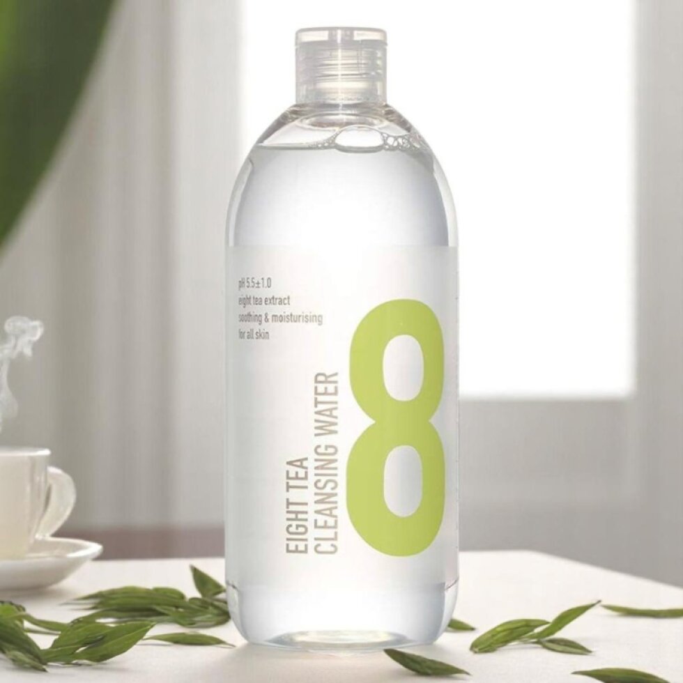 B.O.M. - Eight Tea Cleansing Water - Čisticí pleťová voda s extrakty z čajovníku - 500 ml