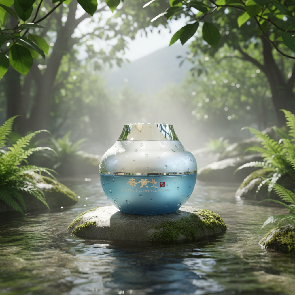 SOOSUL - Silver Neck Cream - Protivráskový krém na oblast krku a dekoltu - 50 ml