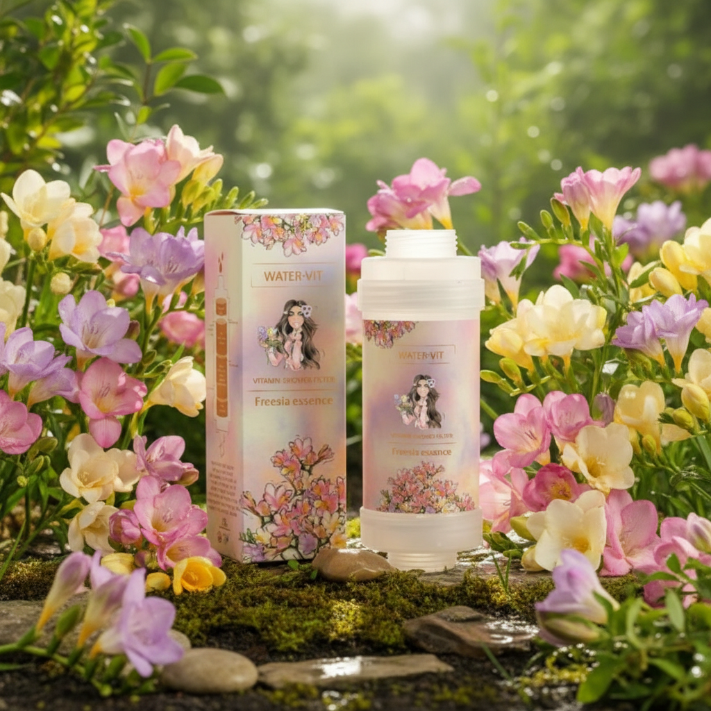 KOREJSKÁ KRÁSA - Vitamin Shower Filter - Vitaminový filtr do sprchy - FREESIA - 1ks