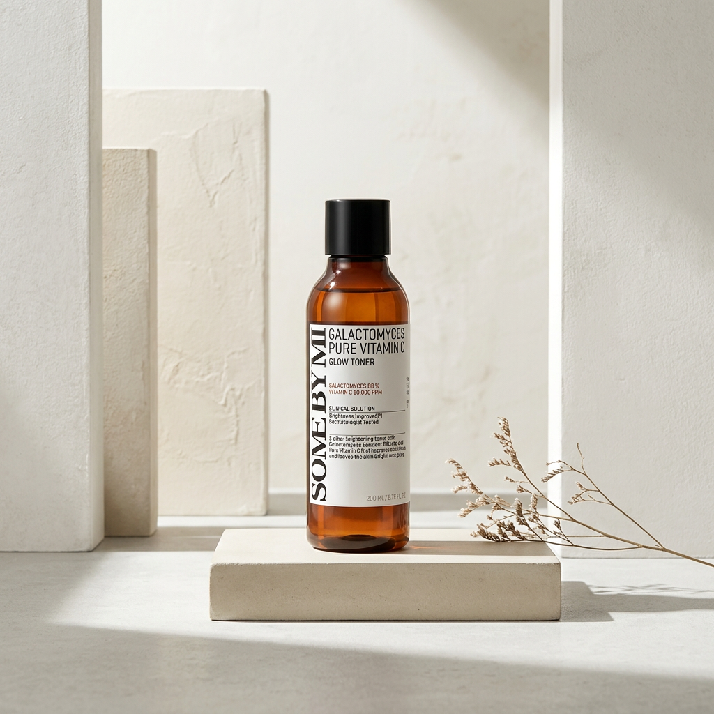 SOME BY MI - Galactomyces Pure Vitamin C Glow Toner - Rozjasňující toner s Galactomyces a vitamínem C - 200 ml
