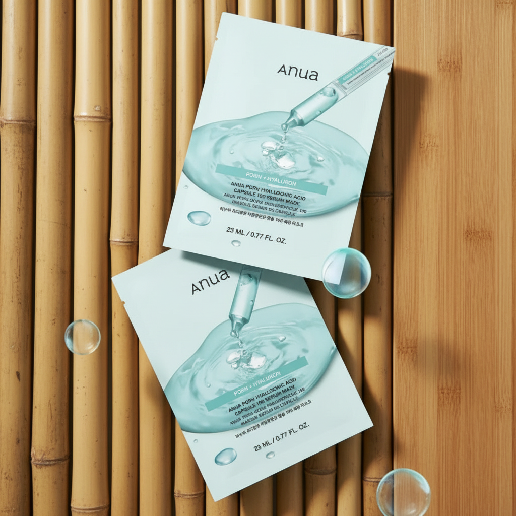 ANUA - PDRN Hyaluronic Acid Capsule 100 Serum Mask Set - Pleťová maska s PDRN a kyselinou hyaluronovou - 23 g