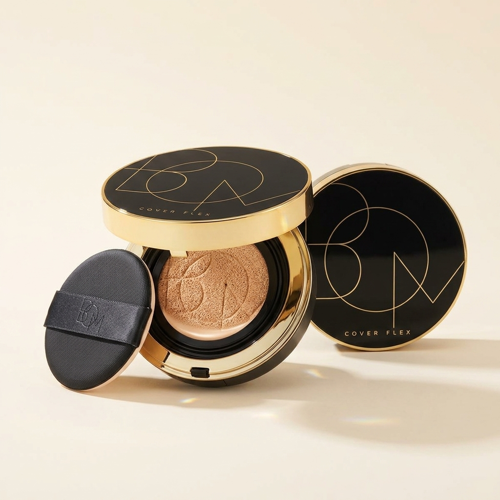 B.O.M. - Cover Flex Cushion SPF50+ PA+++ #25N Medium - Make-up cushion s SPF - 15 g