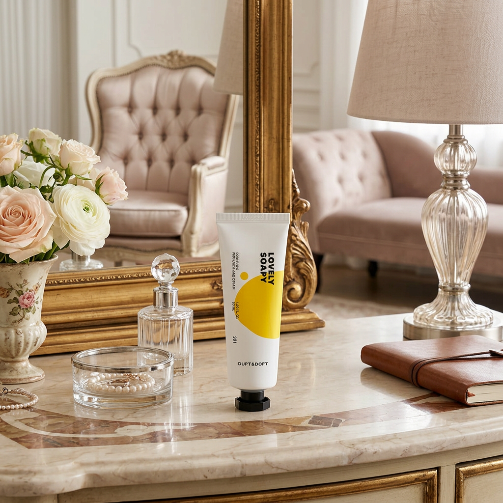 DUFT & DOFT - Signature Perfume Hand Cream Lovely Soapy - Parfémovaný krém na ruce Lovely Soapy - 50 ml