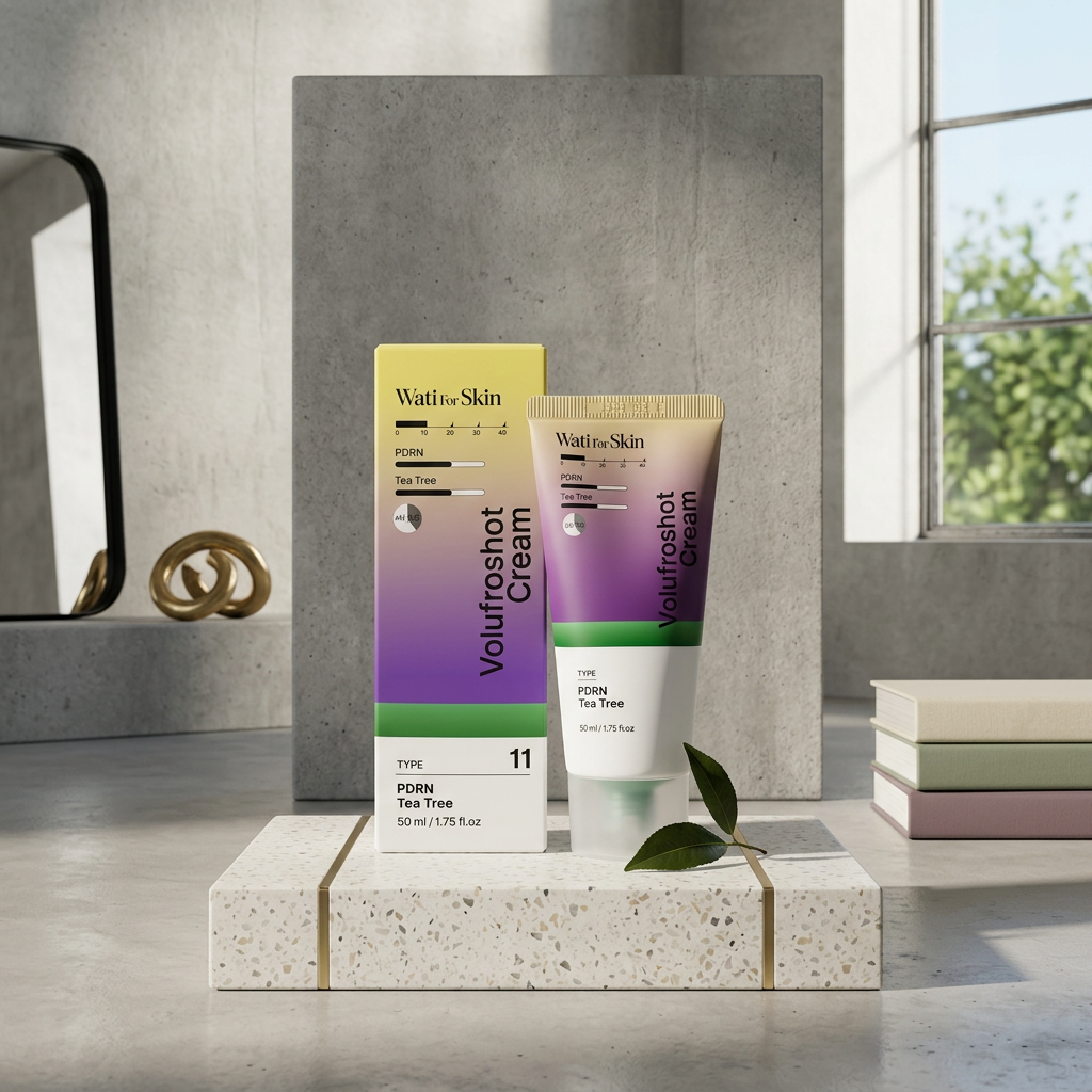 WATI FOR SKIN - PDRN Biome Volufroshot Cream - Hydratační a regenerační krém s PDRN - 50 ml