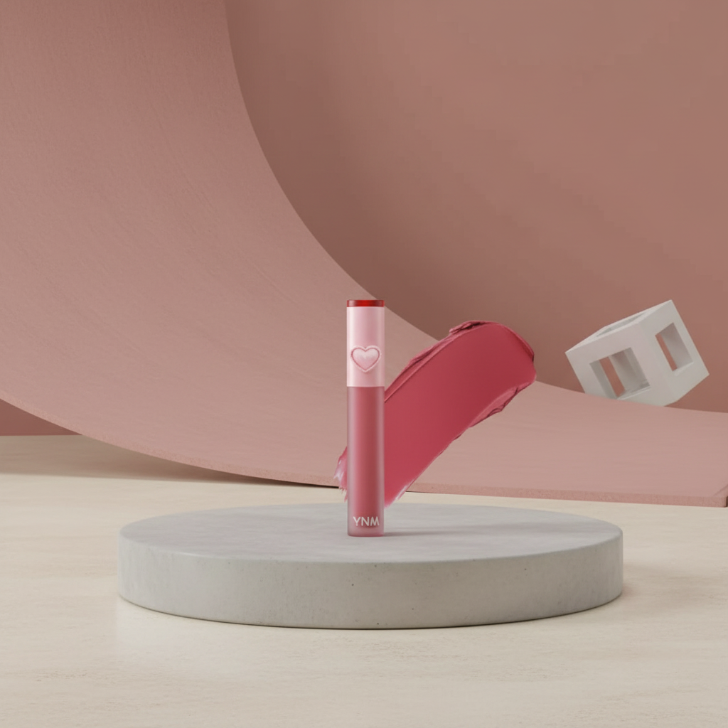 YNM - Heart Veil Tint 03 Rose Veil - Tónovací balzám na rty 03 Rose Veil - 2,5 g