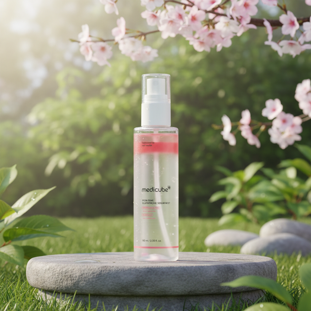 MEDICUBE - PDRN Pink Glutathione Serum Mist - Růžová mlha s PDRN a glutathionem - 100 ml
