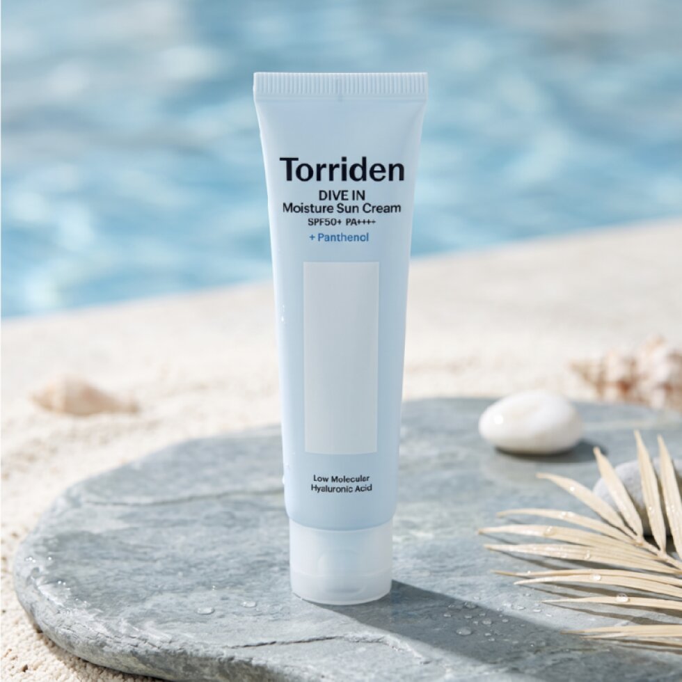 Torriden - DIVE-IN Mild Suncream - Jemný minerální opalovací krém - 60 ml