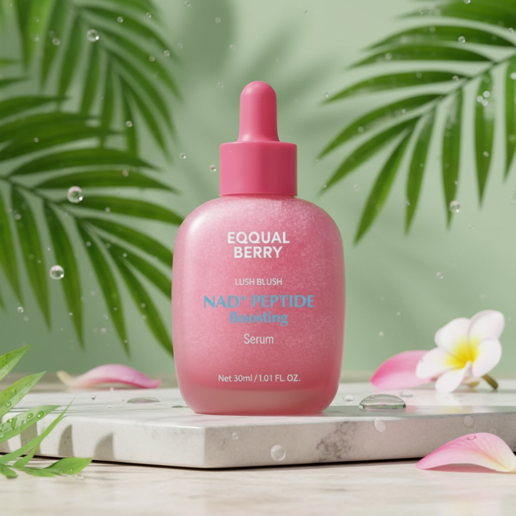 EQQUALBERRY - NAD+ Peptide Boosting Serum - Povzbuzující sérum s NAD+ a peptidy - 30 ml