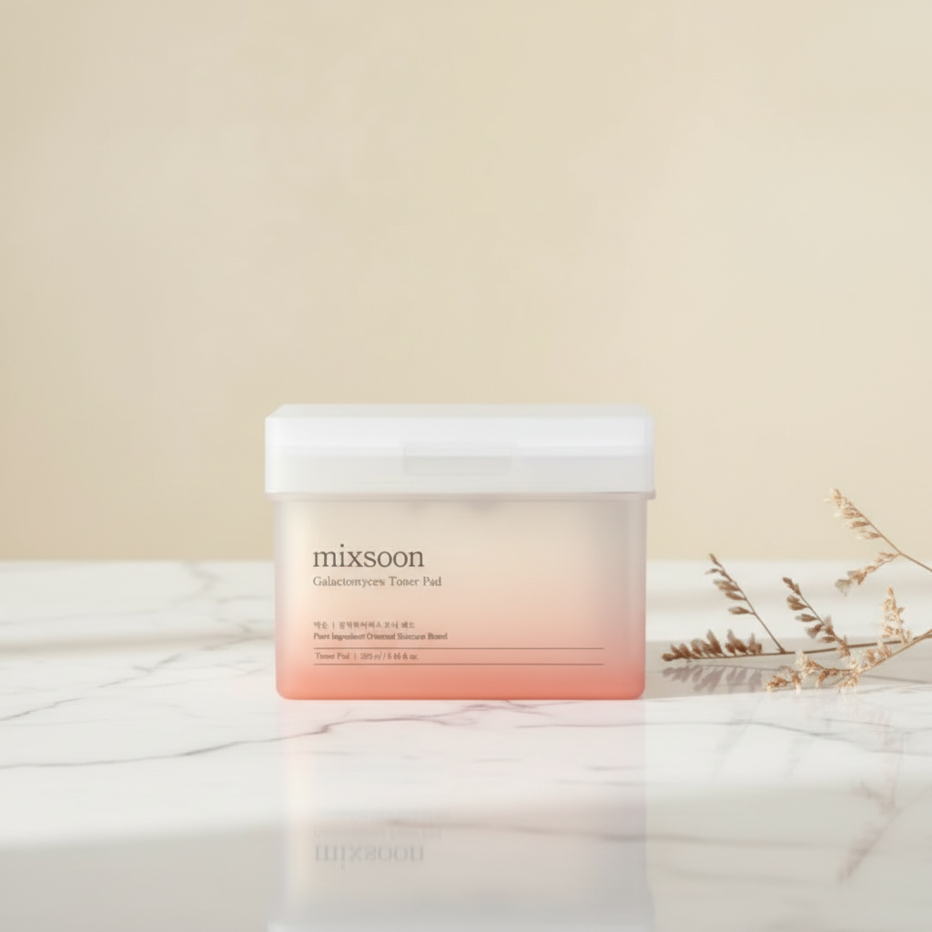 MIXSOON - Galactomyces Toner Pads - Rozjasňující a revitalizační tampóny na obličej - 60 ks / 280 ml