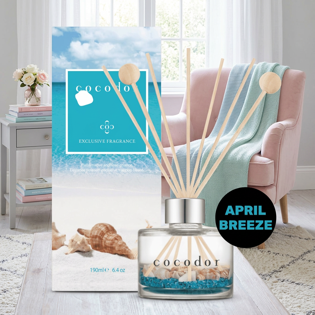 COCODOR - Aqua Diffuser April Breeze - Difuzér s vůní dubnového vánku - 190 ml