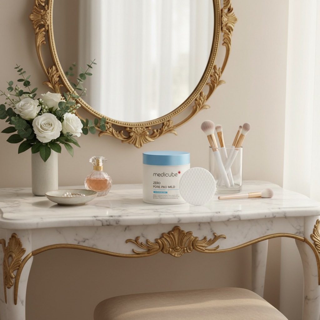 Medicube - Zero Pore Pad Mild - Tonizující tamponky na obličej pro citlivou pleť - 70ks/155 g