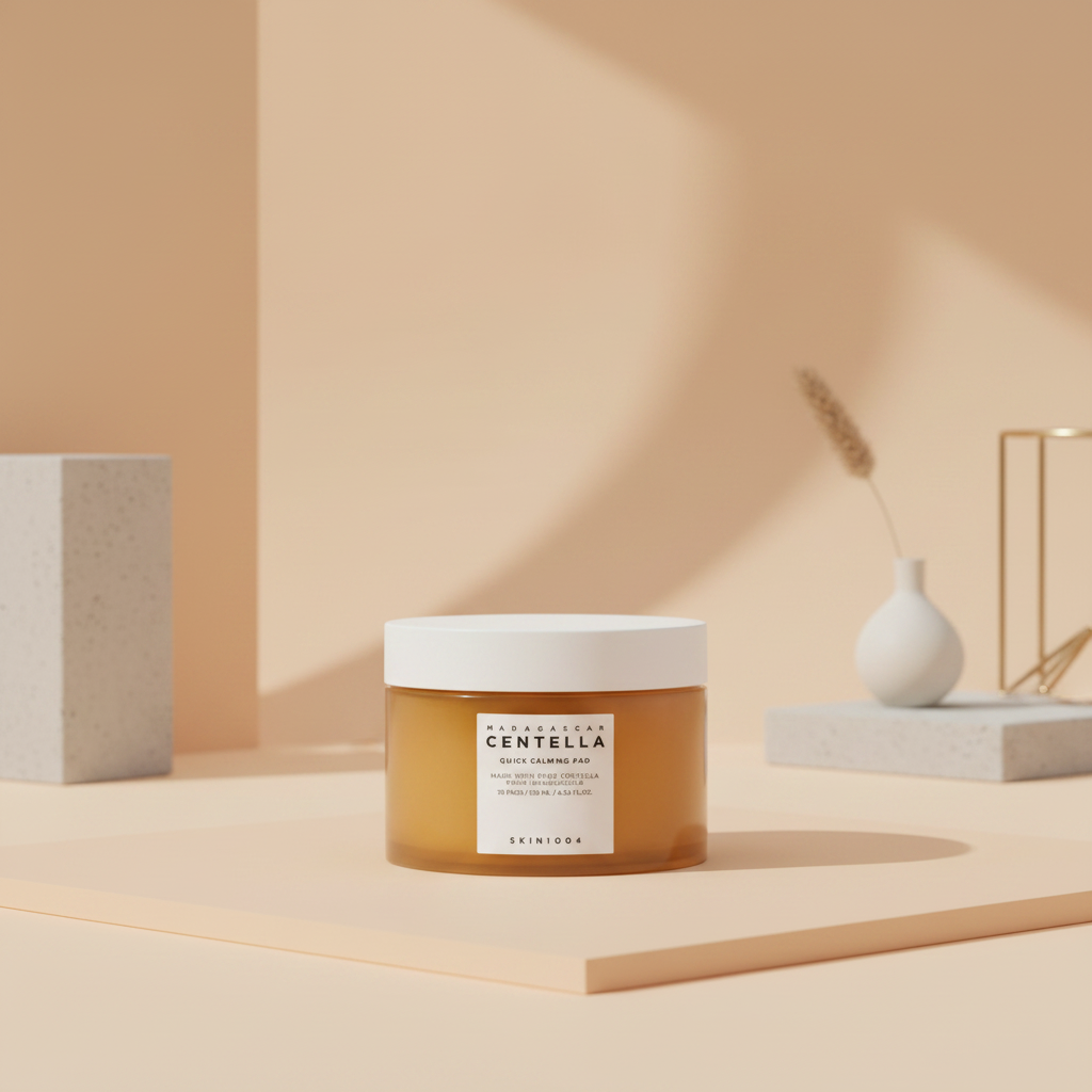 SKIN1004 - Madagascar Centella Quick Calming Pad - Zklidňující tamponky s centellou v praktickém balení - 70 ks