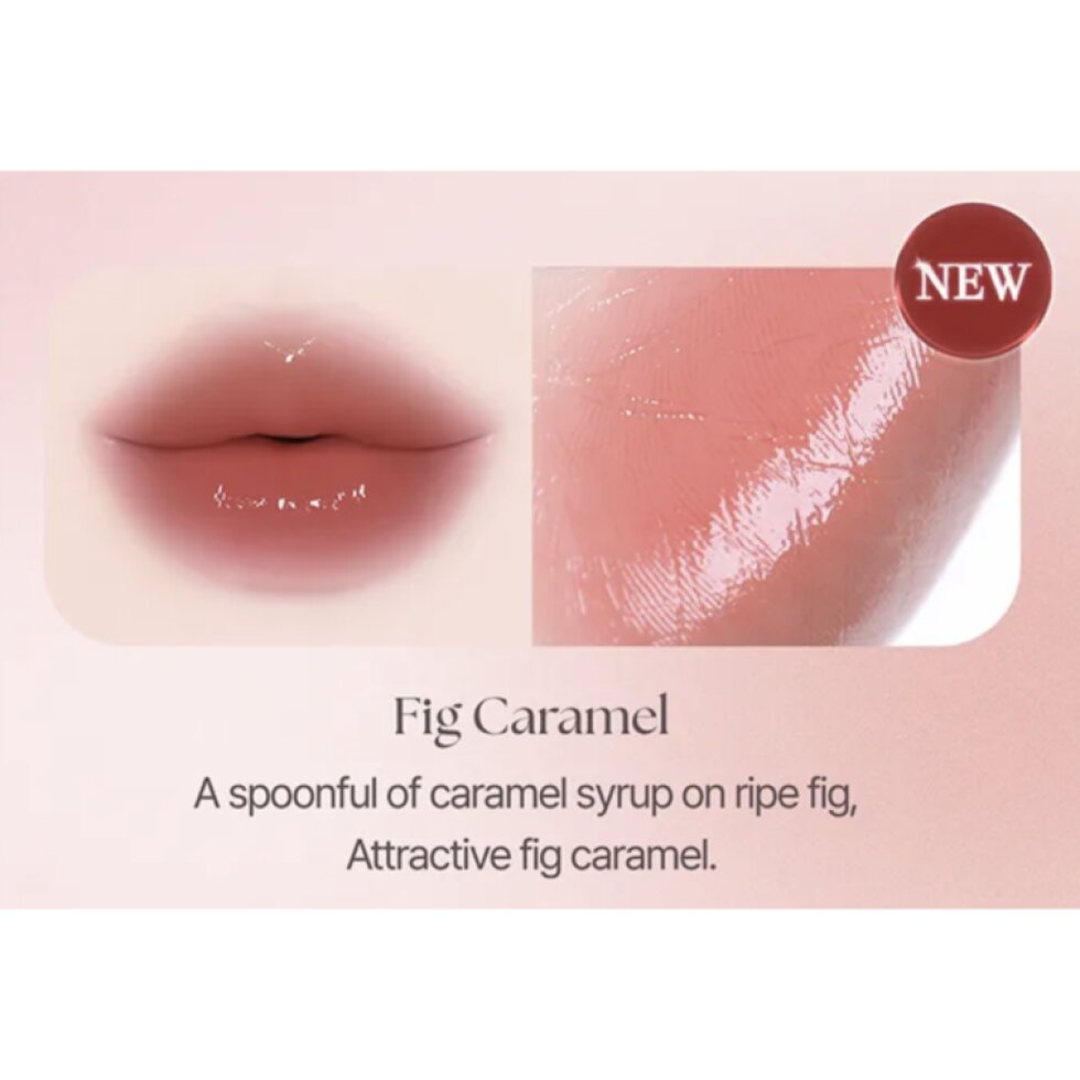 YNM - Glow Honey Lip Balm 03 Fig Caramel - Rozjasňující balzám na rty 03 Fig Caramel - 3 g