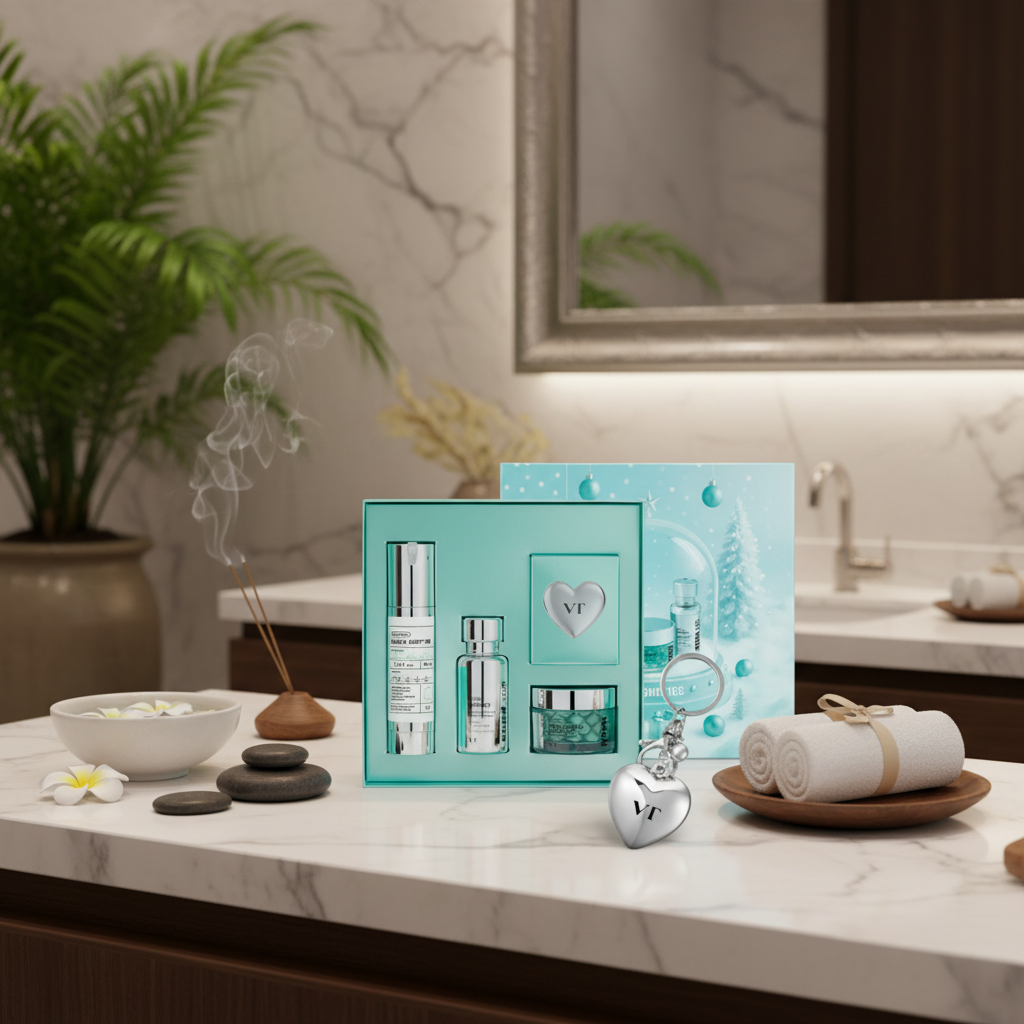 VT - Shining Holiday Set - Sváteční třpytivý set VT s PDRN - 3ks