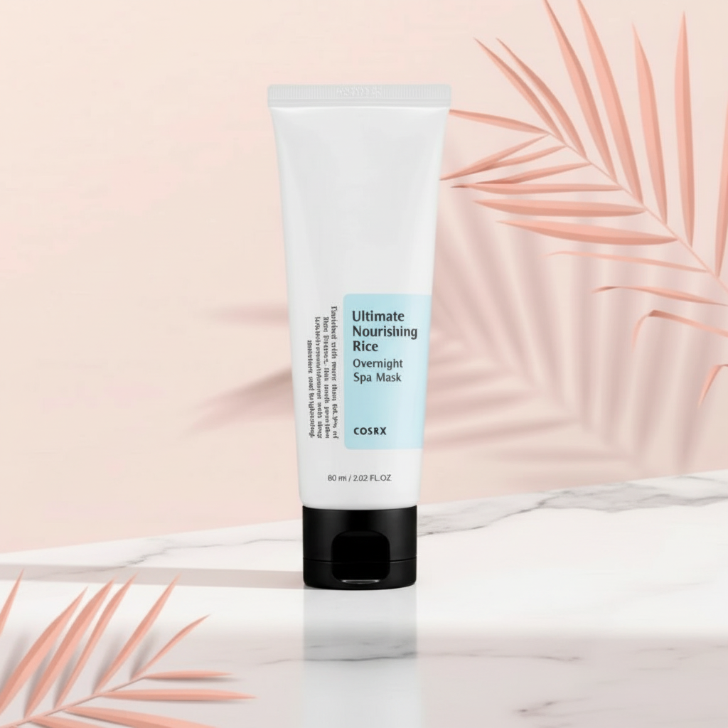 COSRX - Ultimate Nutrish Rice Overnight Spa Mask - Vyživující noční maska ​​z rýže - 60 ml