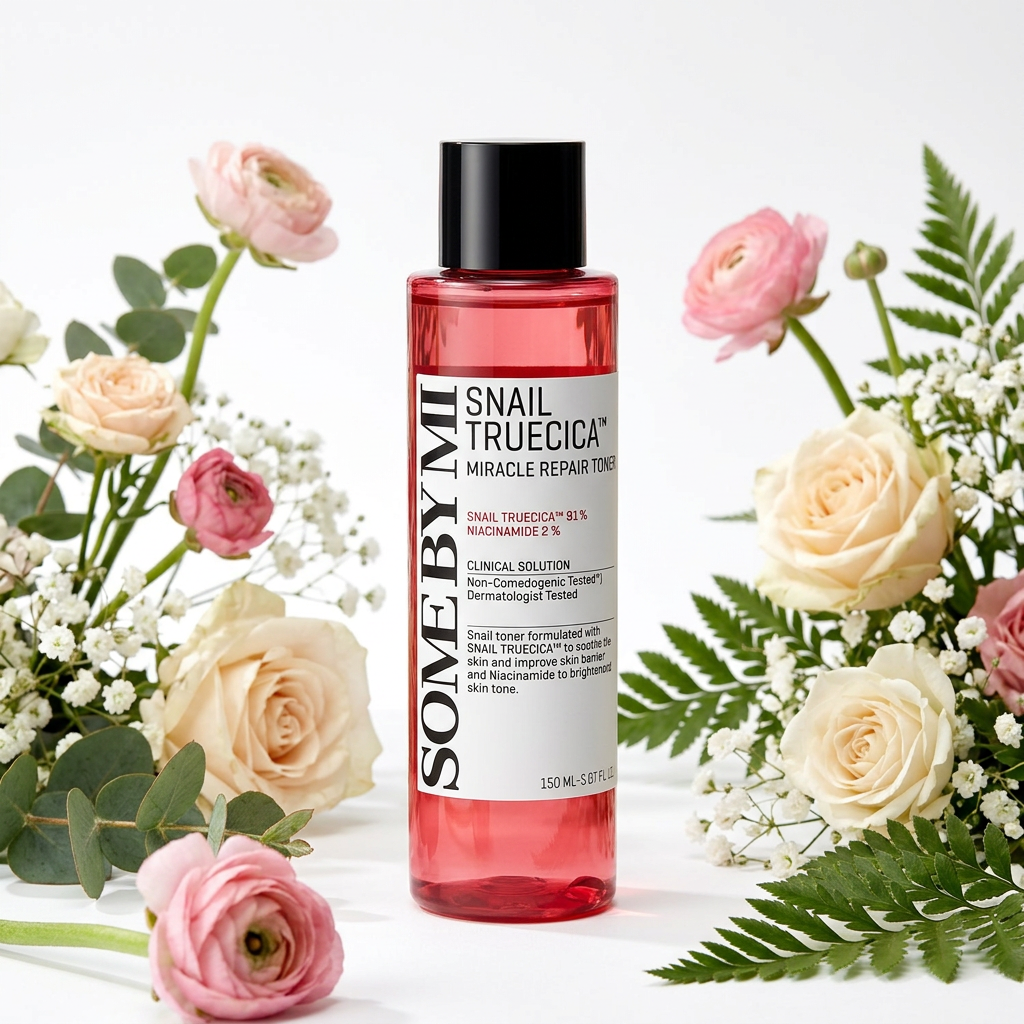 Some By Mi - Snail Truecica Miracle Repair Toner - Tonikum pro problematickou pleť se šnečím muscinem - 135 ml