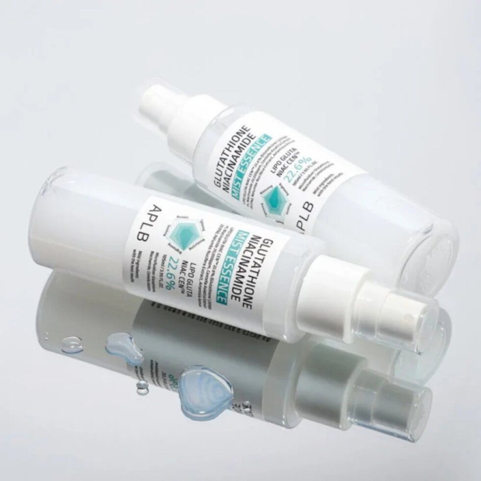 APLB - Glutathione Niacinamide Mist Essence - Multifunkční mléčná essence s rozjasňujícím účinkem -105 ml