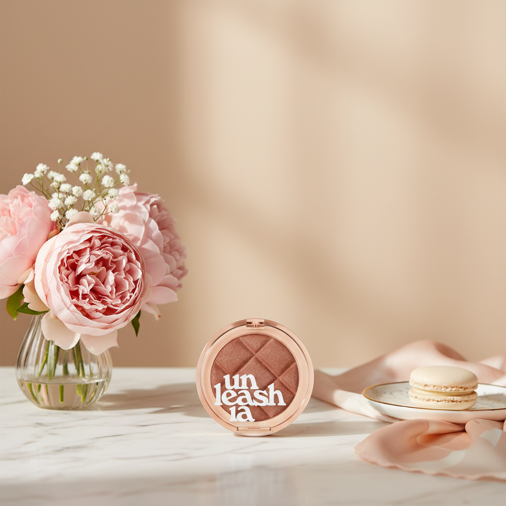 UNLEASHIA - Dough Dough Waffle Blush No. 4 Toasted Crumb - Waffle tvářenka No. 4 Toasted Crumb - 7 g