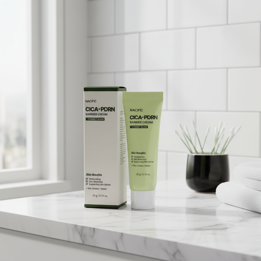 NACIFIC - Cica PDRN Barrier Cream - Regenerační krém s Cica a PDRN pro posílení kožní bariéry - 20 g
