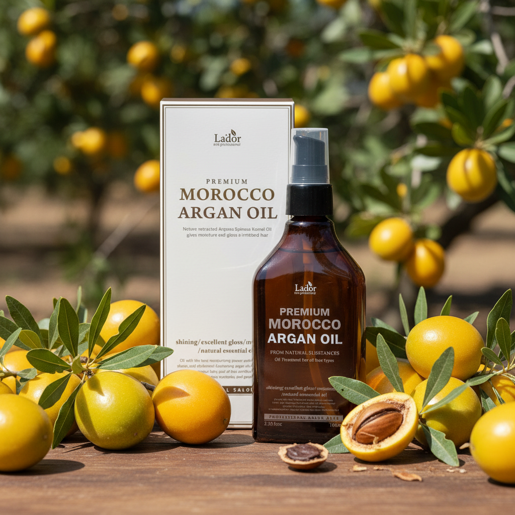 Lador - Premium Morocco Argan Oil - Hydratační a vyživující olej na vlasy - 100 ml