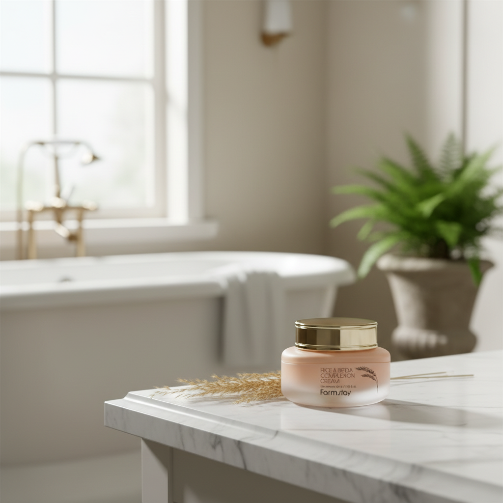 Farm Stay - Rice & Bifida Complexion Cream - Komplexní krém s extraktem z rýže a bifida - 55 ml