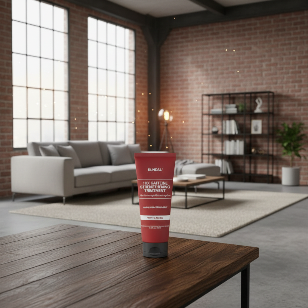 KUNDAL - 10X Caffeine Strengthening Treatment - Posilující vlasová kúra s 10× kofeinem - 200 ml