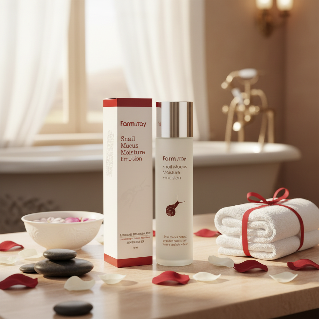 Farm Stay - Snail Mucus Moisture Emulsion - Vyživující emulze se šnečím mucinem - 150 ml