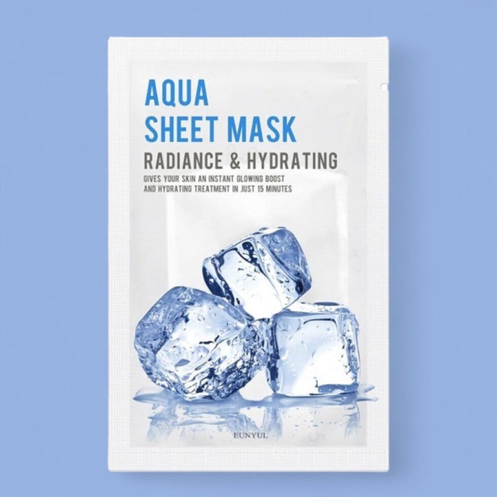 EUNYUL - Purity Aqua Sheet Mask - Čistící plátýnková maska - 22 ml