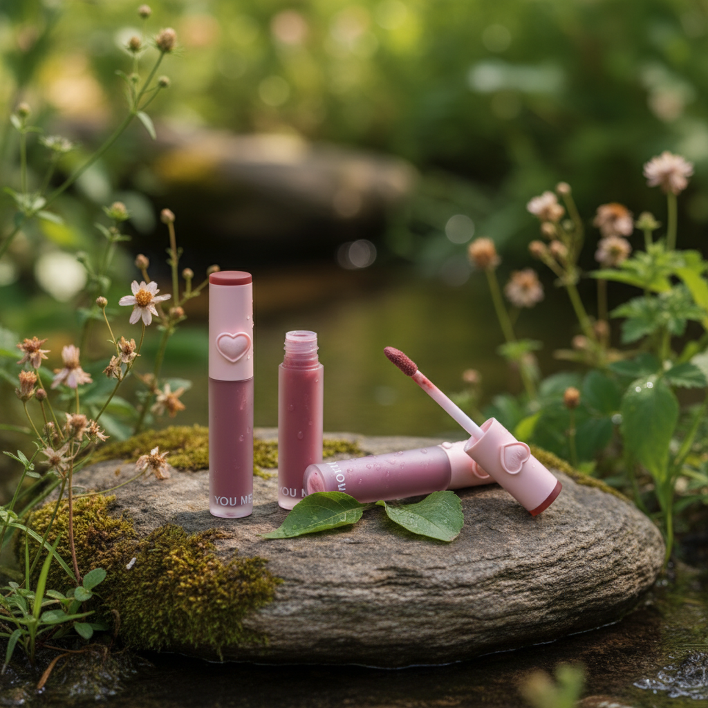 YNM - Heart Veil Tint 05 Mauve Veil - Tónovací balzám na rty 05 Mauve Veil - 2,5 g