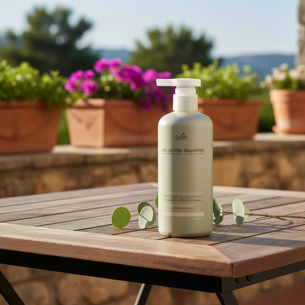 Lador - Ash Silver Shampoo Shampoo - Šampon pro neutralizaci žlutých tónů - 300 ml