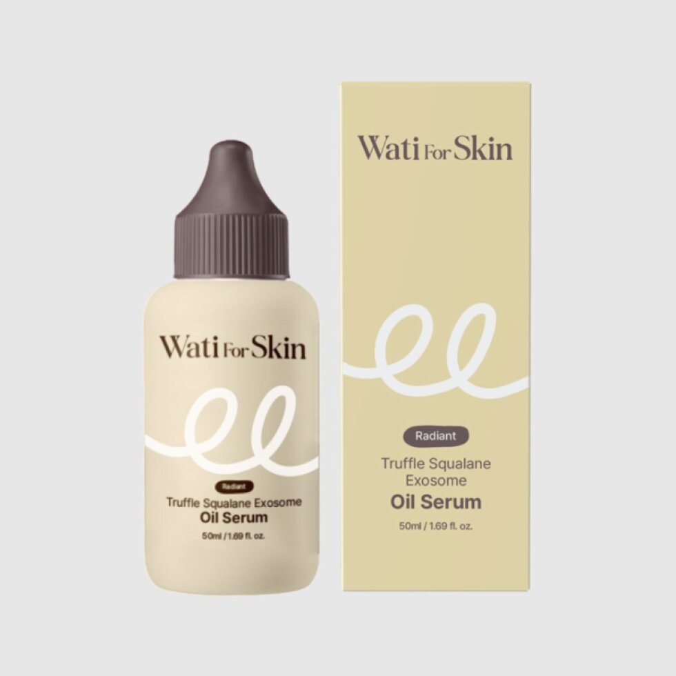 WATI FOR SKIN - Truffle Squalane Exosome Oil Serum - Luxusní pleťové olejové sérum s lanýži a skvalanem - 50 ml