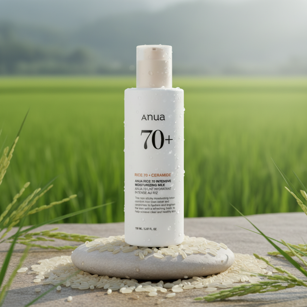 ANUA - Rice 70 Intensive Moisturizing Milk - Intenzivně hydratační pleťové mléko - 150 ml