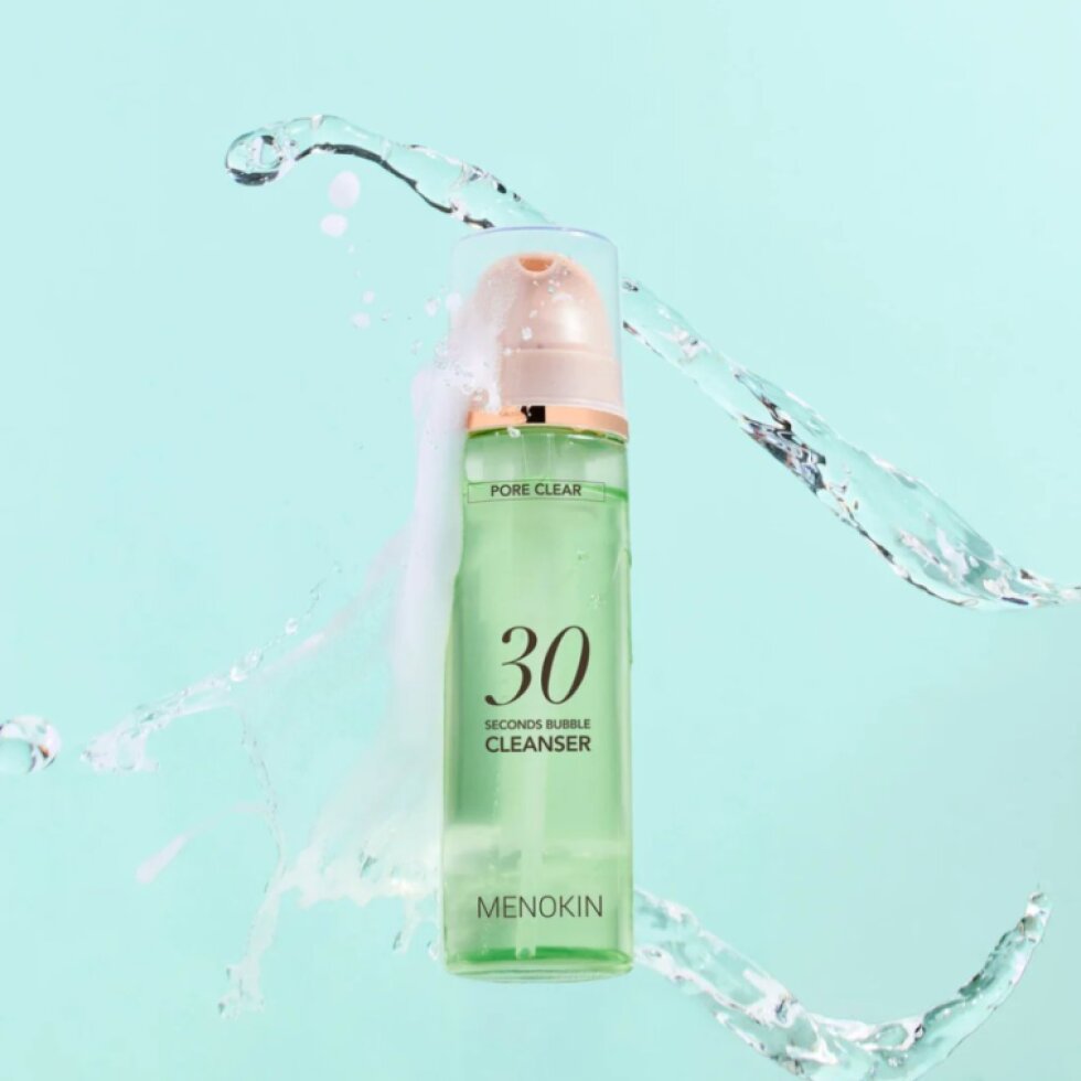 MENOKIN - 30 Seconds Bubble Cleanser Pore Clear - 30sekundový, bublinkový cleanser pro hloubkové čistění pórů - 150 ml