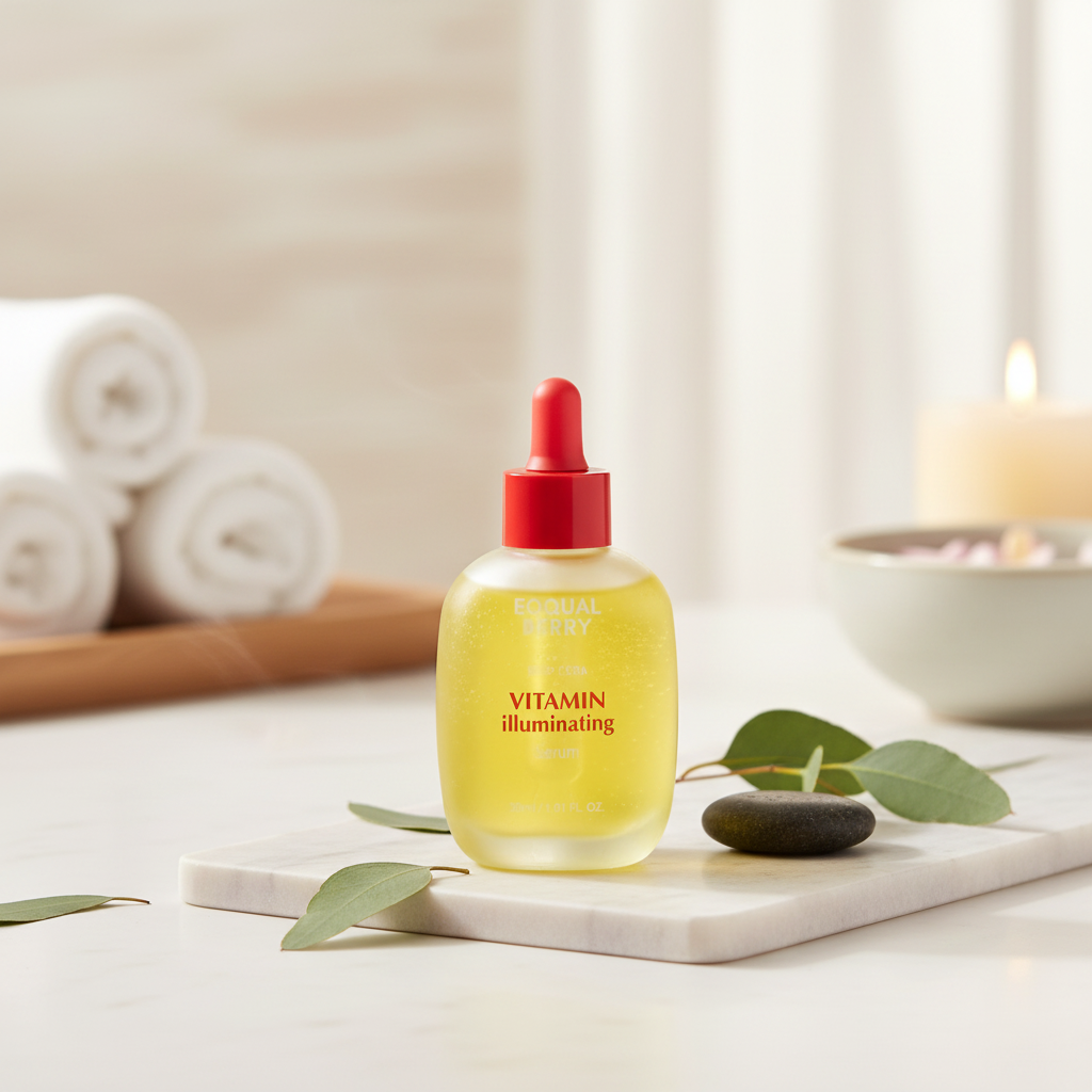 EQQUALBERRY - Vitamin Illuminating Serum - Rozjasňující sérum s vitaminy pro sjednocený vzhled pokožky - 30 ml