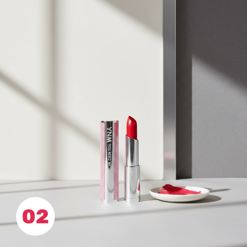 YNM - Glow Honey Lip Balm 02 Apple Lit - Rozjasňující balzám na rty 02 Apple Lit - 3 g