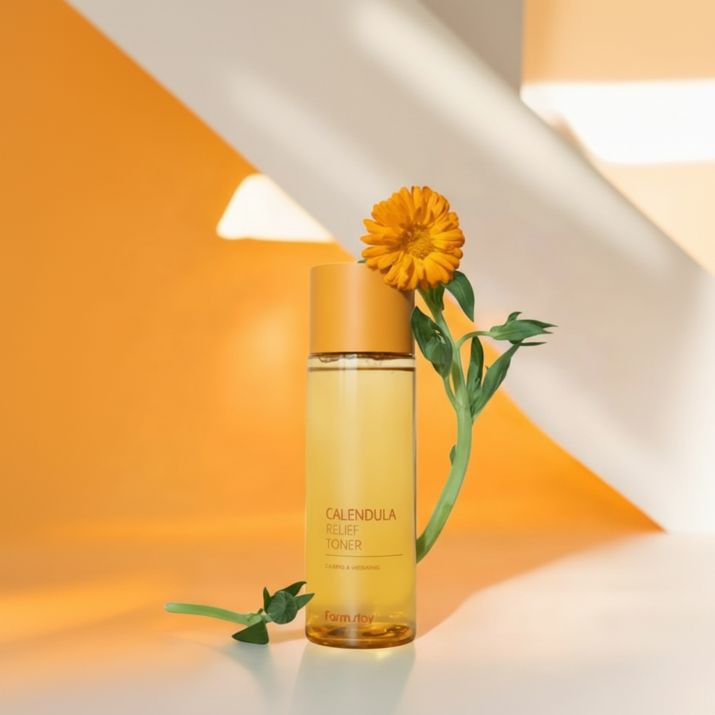 Farm Stay - Calendula Relief Toner - Omlazující toner s měsíčkem lékařským - 200 ml