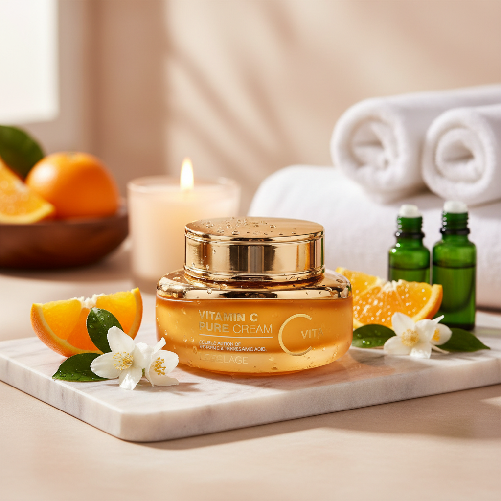 LEBELAGE - Vitamin C Pure Cream - Krém s vitaminem C - 55 ml