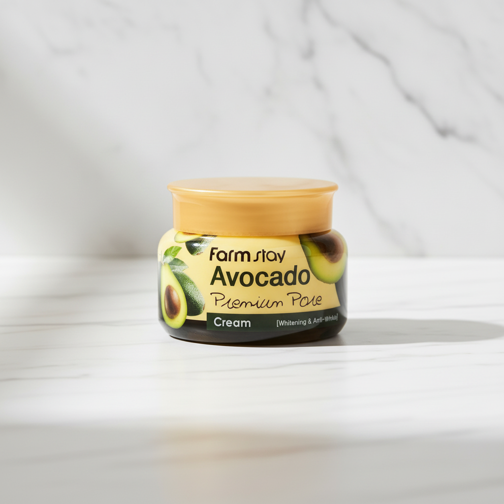 FARM STAY - Avocado Premium Pore Cream - Krém na obličej s avokádovým olejem - 100 ml