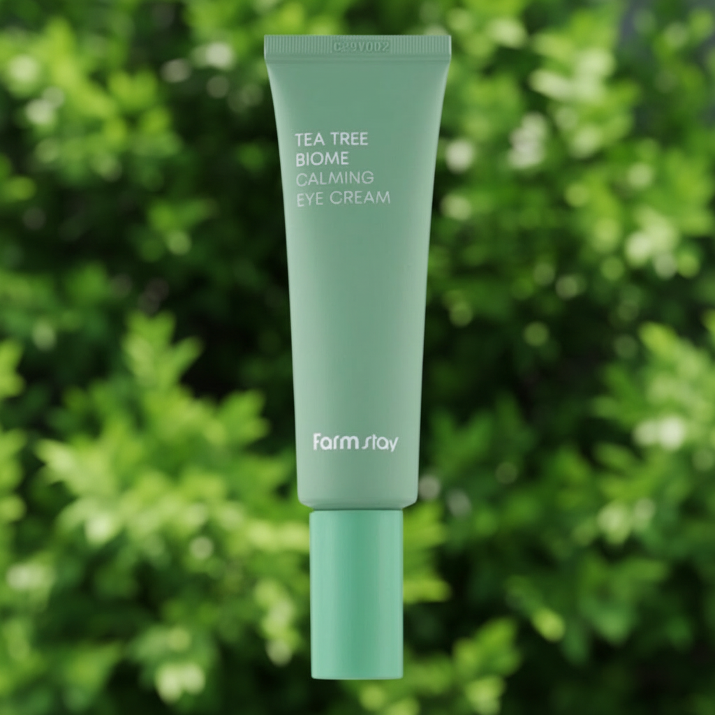 Farm Stay - Tea Tree Biome Calming Eye Cream - Zklidňující oční krém s extraktem z čajovníku - 50 ml