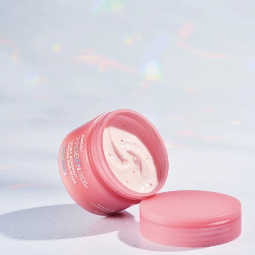 KUNDAL - Progen Double Bonding Capsule Hair Mask VIOLET MUGUET - Obnovující maska na vlasy - 180 ml