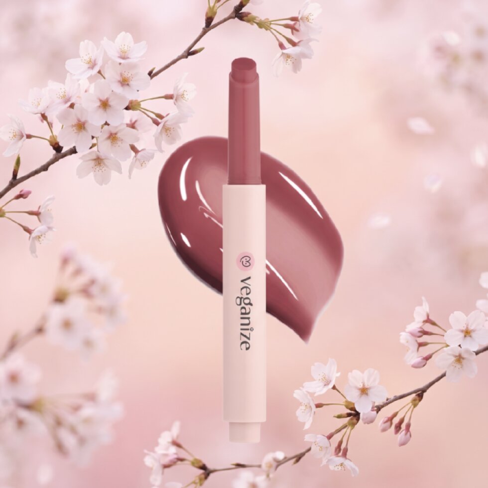 VEGANIZE - Collagen Lip Glass Balm 09. Mauve Plum - Kolagenový balzám na rty - 1,8 g