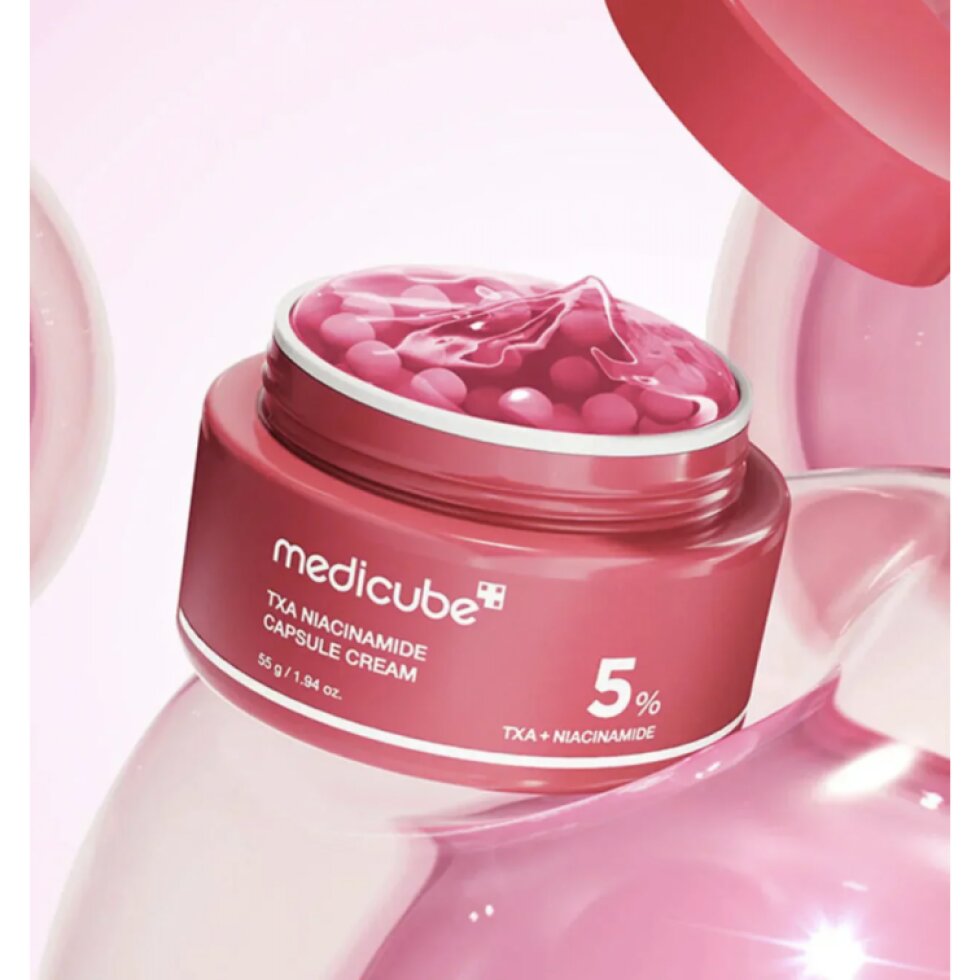 Medicube - TXA Niacinamide Capsule Cream - Kapslový krém s kyselinou tranexamovou a niacinamidem - 55g