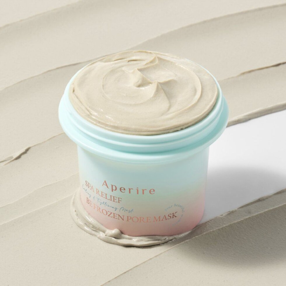 APERIRE - Spa Relief Be Frozen Pore Mask - Čisticí maska proti zaneseným pórům - HIT Olive Young - 120 ml