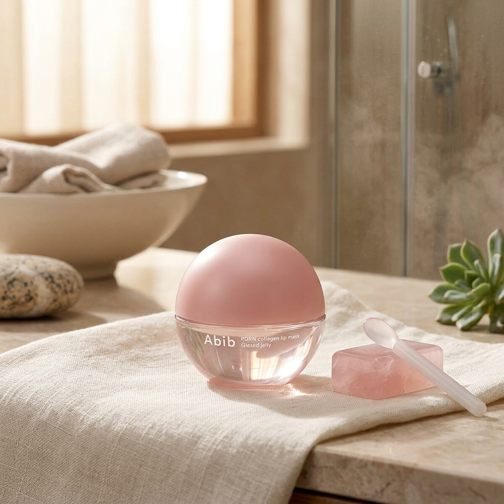 Abib - PDRN Collagen Lip Mask Glazed Jelly - Revitalizační maska na rty s kolagenem a PDRN - 11 g