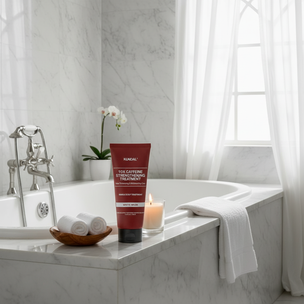 KUNDAL - 10X Caffeine Strengthening Treatment - Posilující vlasová kúra s 10× kofeinem - 200 ml