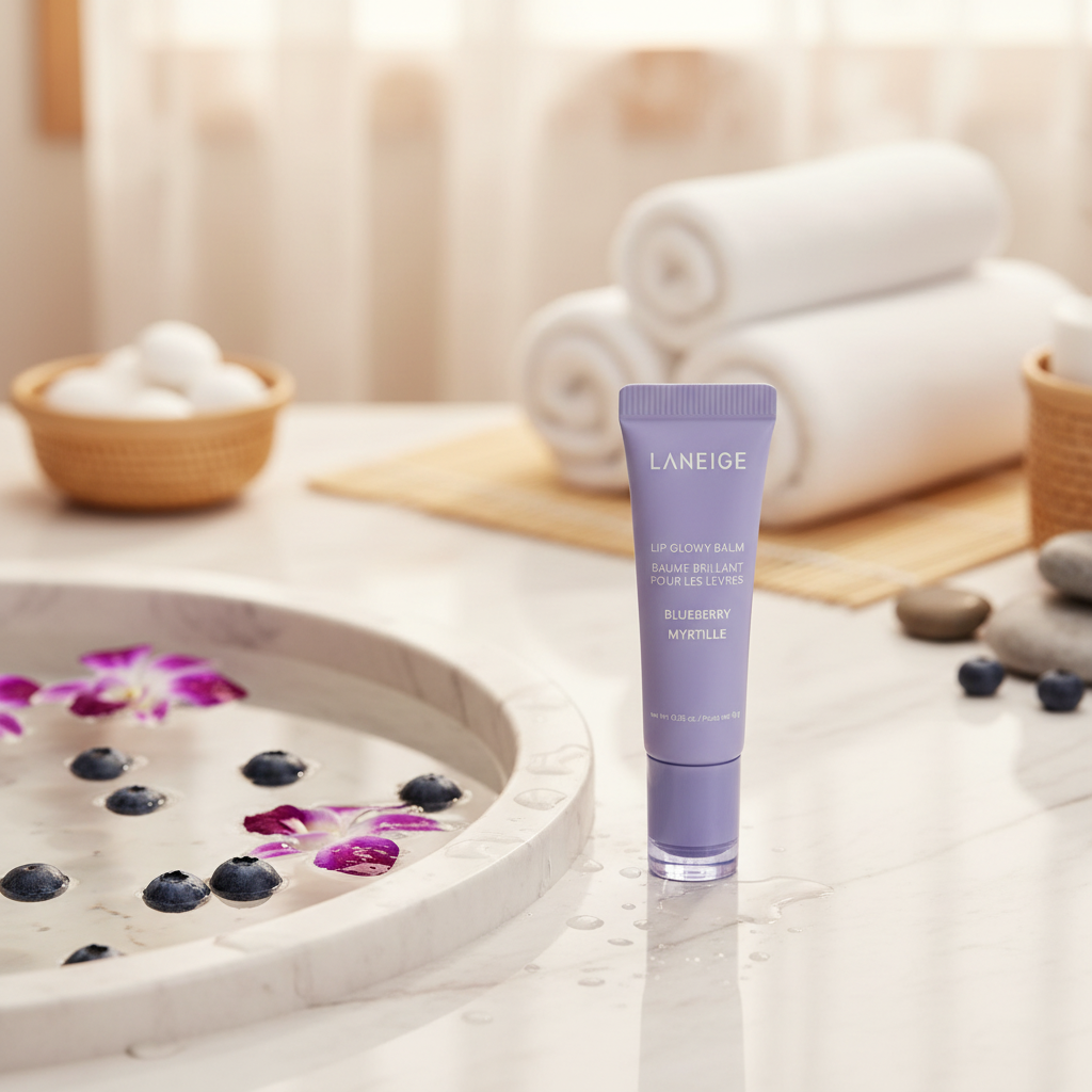 Laneige - Lip Glowy Balm - Balzám na rty BLUEBERRY - 10 g