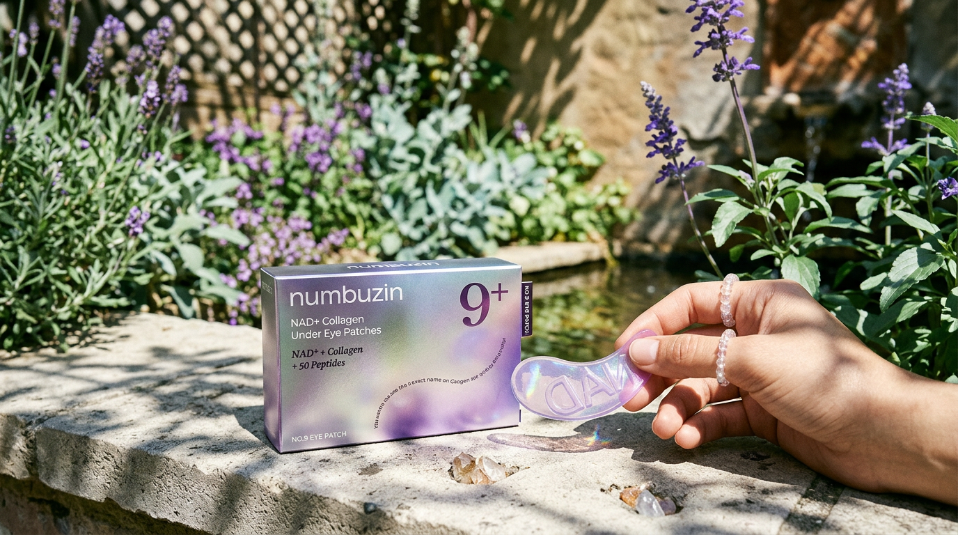 Numbuzin - NAD+ Collagen Under Eye Patches - Kolagenové oční náplasti s NAD+ - 5ks